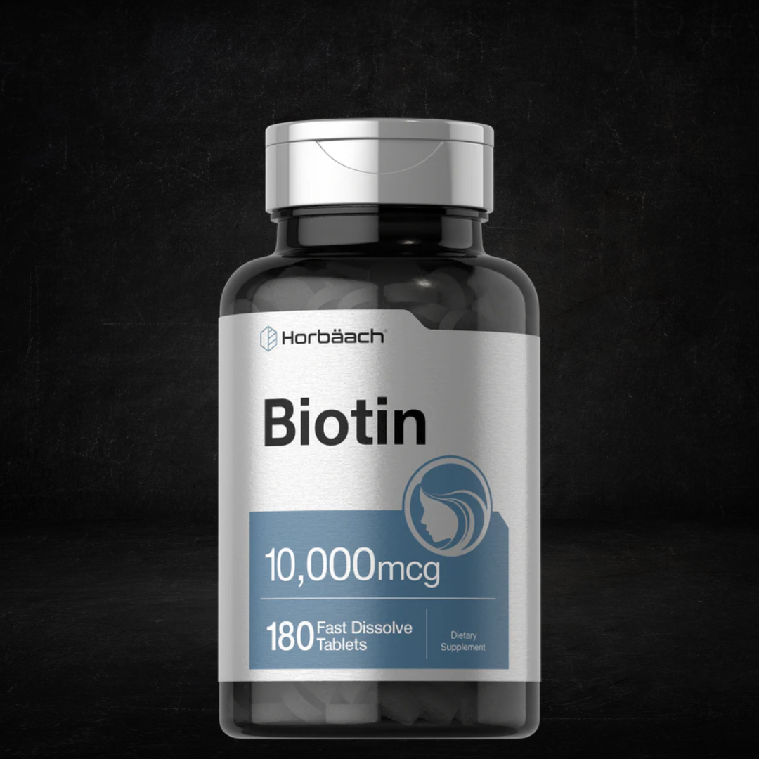 ¡OFERTA! BIOTINA, 10,000MG, HORBAACH.
