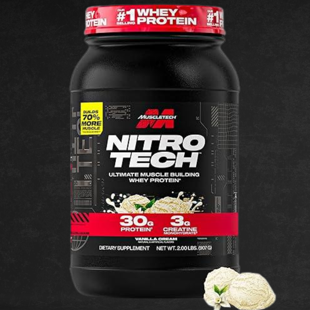 MuscleTech Nitro-Tech Whey Protein 2.2 lbs